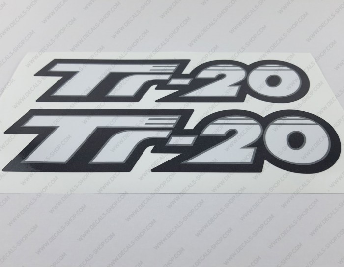 Triton Boat TR-20 Decal Set of 2 x 10.5" Triton Boat TR-20 Decal Set of 2 x 10.5"